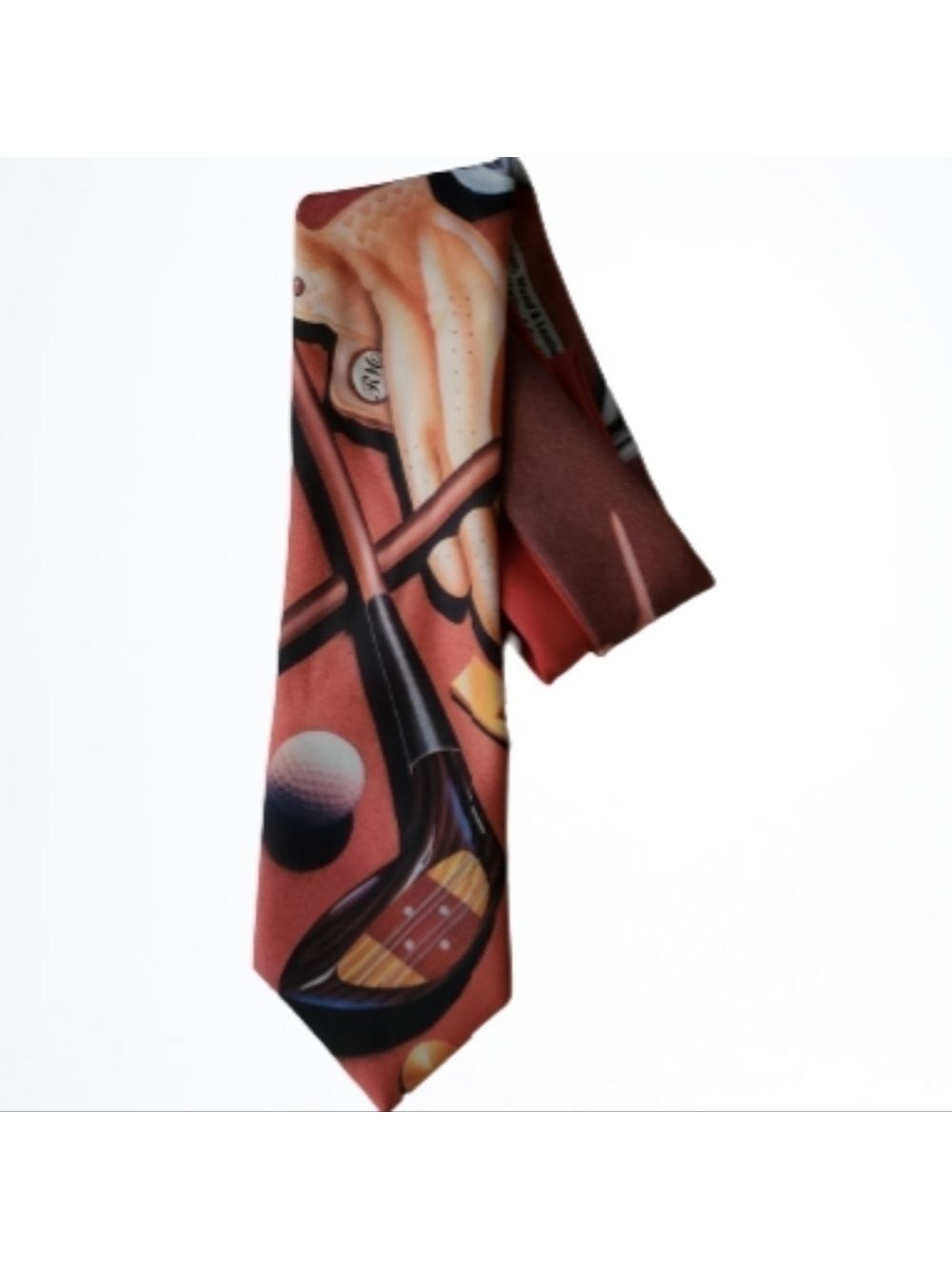Ties Golf themes brown grey